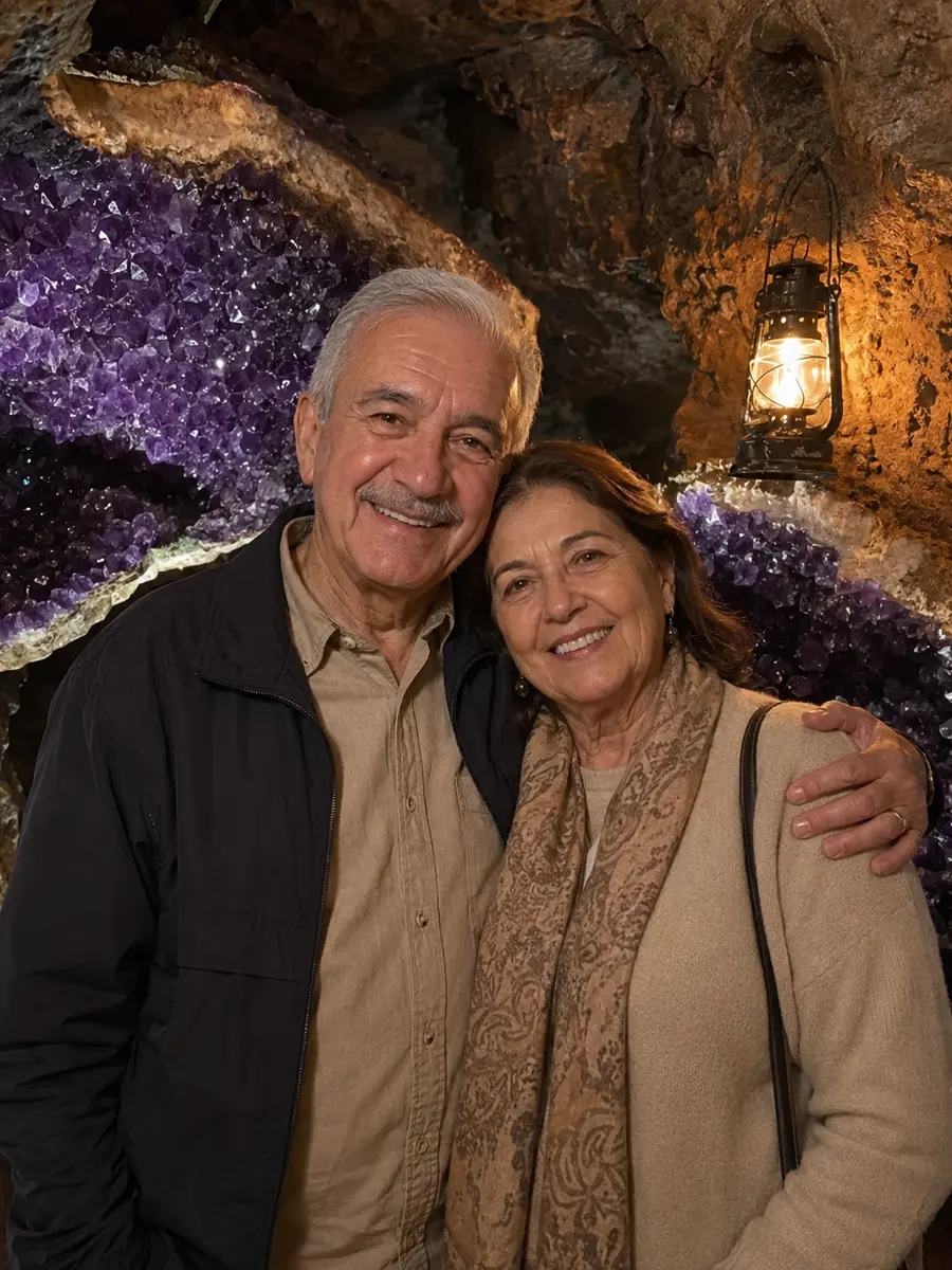 Exemplo de casal em Ametista